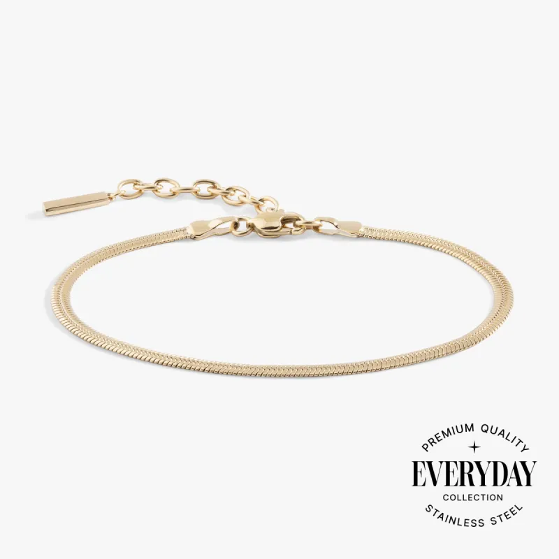Everyday Herringbone Chain Bracelet sold by Alex and Ani