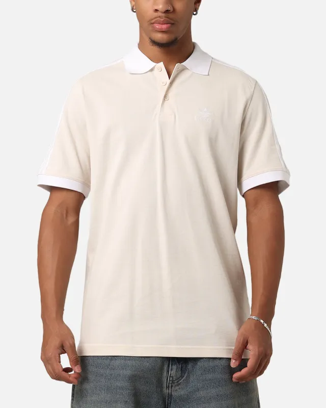 Adidas 3-Stripe Polo Shirt Wonder White | Parallel