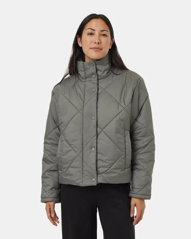 Cloud Shell Short Puffer sold by tentree