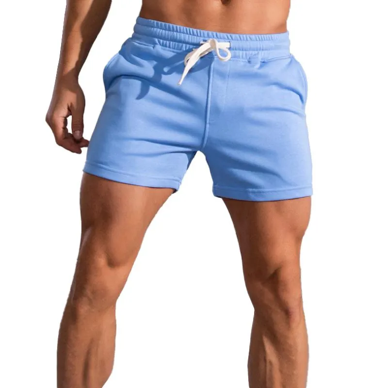 【24-hour shipping out】Men's Cotton Fitness Sports Shorts 70226416Z sold by Manly