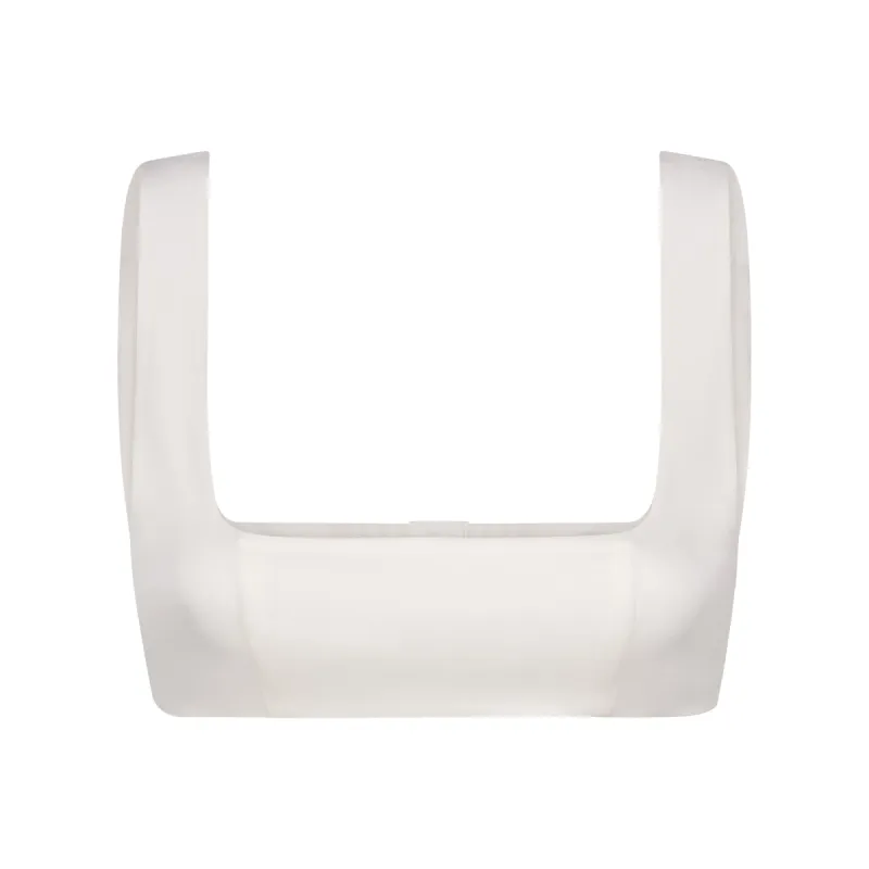BRIDAL SILK SQUARE NECK CORSET TOP | MARBLE sold by SKIMS