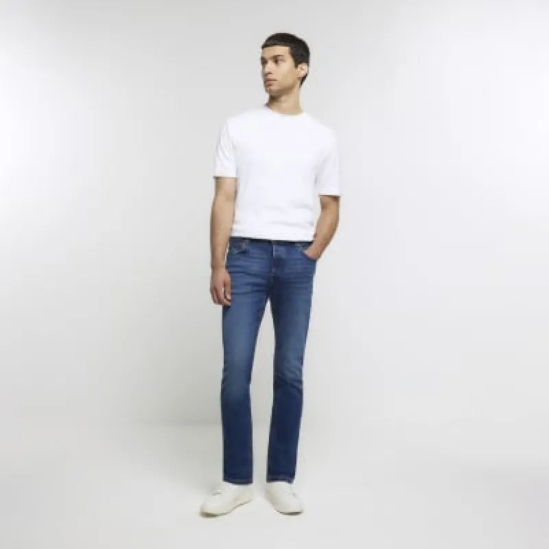 Blue slim fit jeans sold by River Island