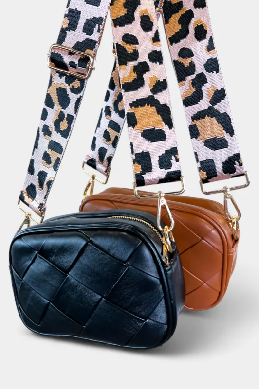 Leopard Strap Crossbody Shoulder Bag sold by ZZs