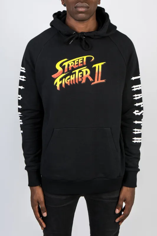 Trapstar x Street Fighter 2 Hoodie - Black | Parallel