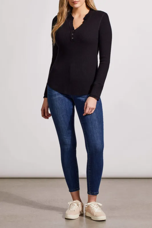 Tribal Nala Henley - Black sold by Boutique with Grace