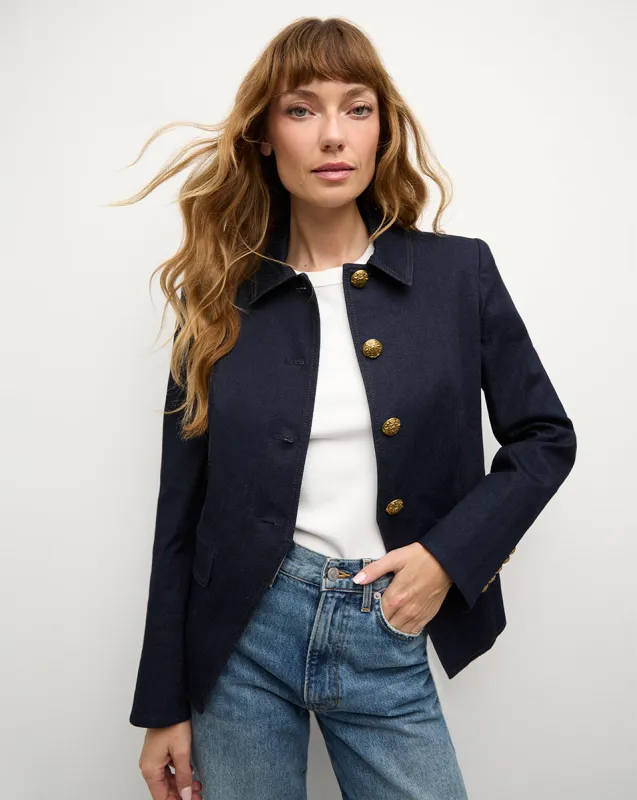 Aire Denim Dickey Jacket sold by Ulla Johnson