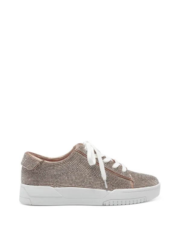 Silesta Casual Sneaker in Champagne Sparkle sold by Jessica Simpson