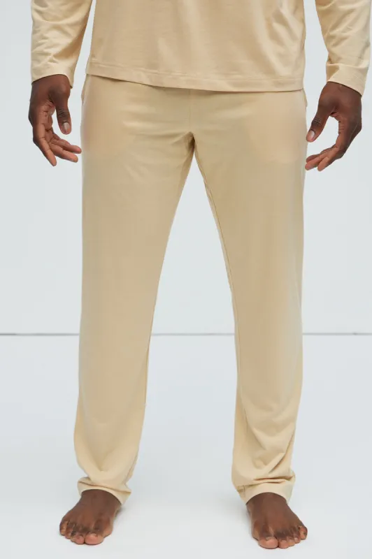 Essential Lounge Pants - Khaki sold by Fashion Nova