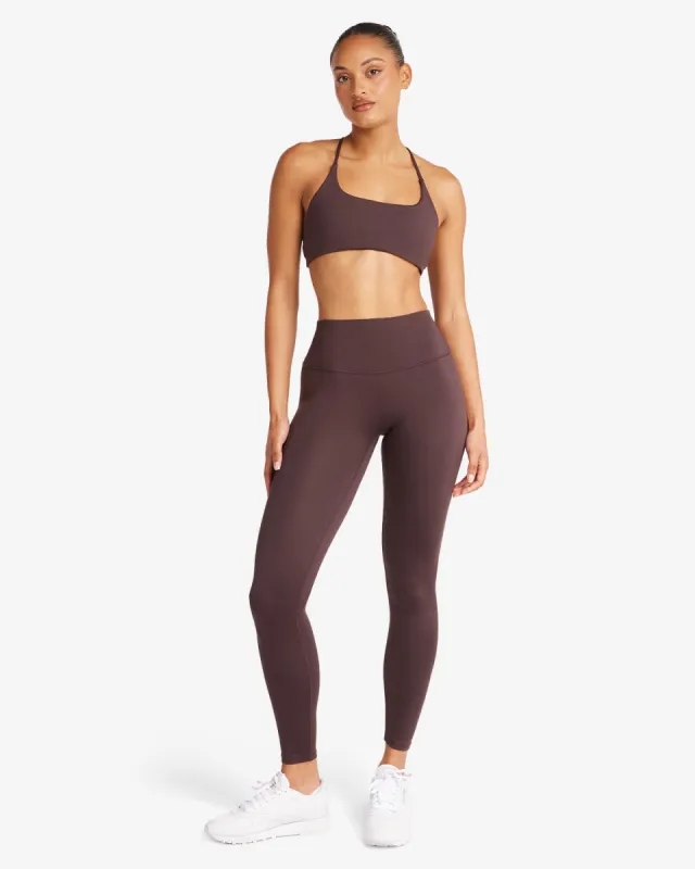 Serenity Scrunch Leggings | Espresso sold by Crop Shop Boutique