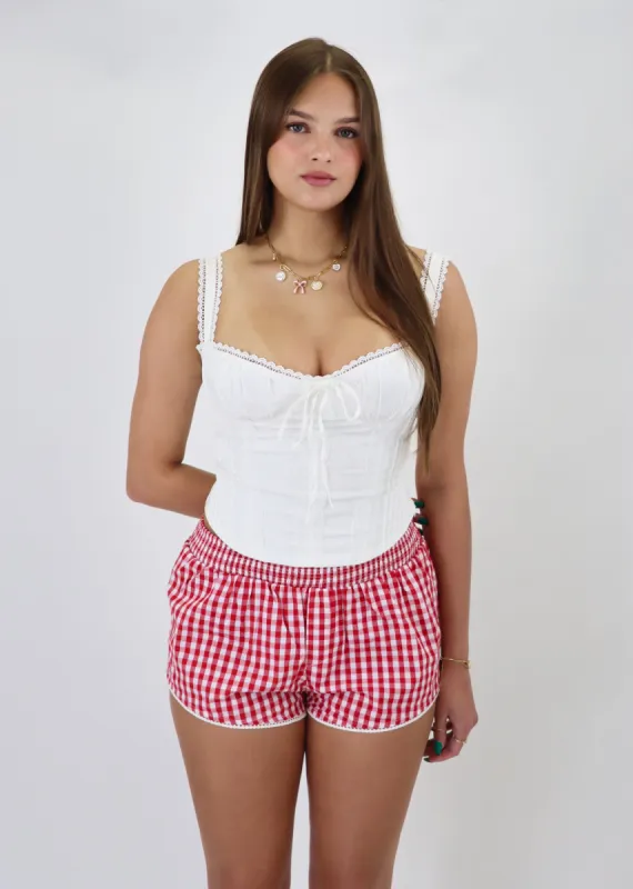 Cash It In Corset ★ White sold by Rock N Rags