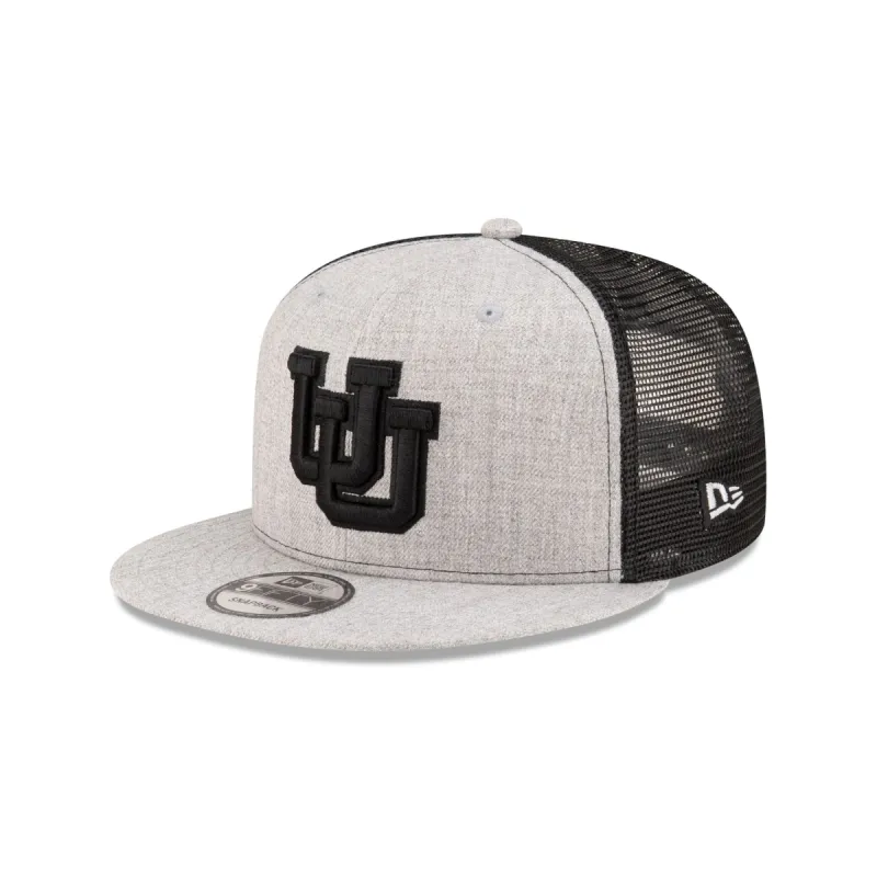 Utah Utes Gray 9FIFTY Snapback Hat sold by New Era