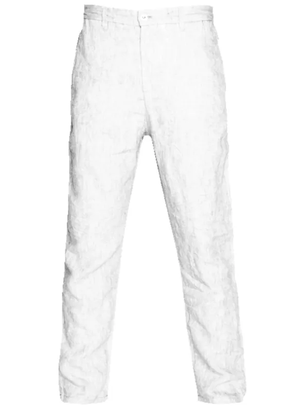 CALEM | Linen Blend Pants || CALEM | Pantalon En Mélange De Lin sold by Point Zero