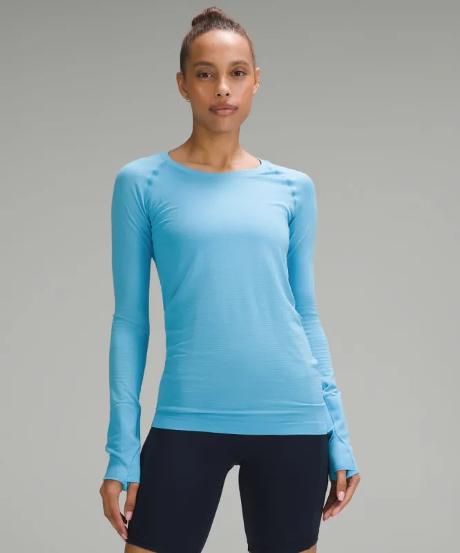 Swiftly Tech Long-Sleeve Shirt 2.0 *Hip Length sold by Lululemon