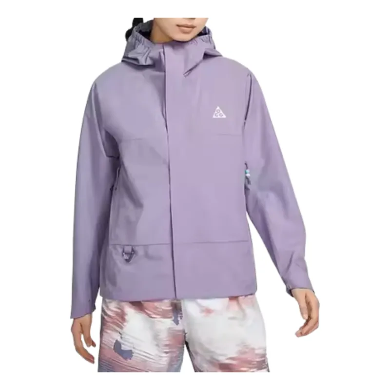 (WMNS) Nike ACG Cascade Rains Storm-FIT Windproof Water Repellent Lightweight Packable Jacket 'Purple' DV9523-509 sold by KicksCrew