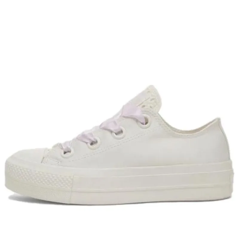 (WMNS) Converse Chuck Taylor All Star Lift Platform 'Matte Satin Ivory' A10301C sold by KicksCrew