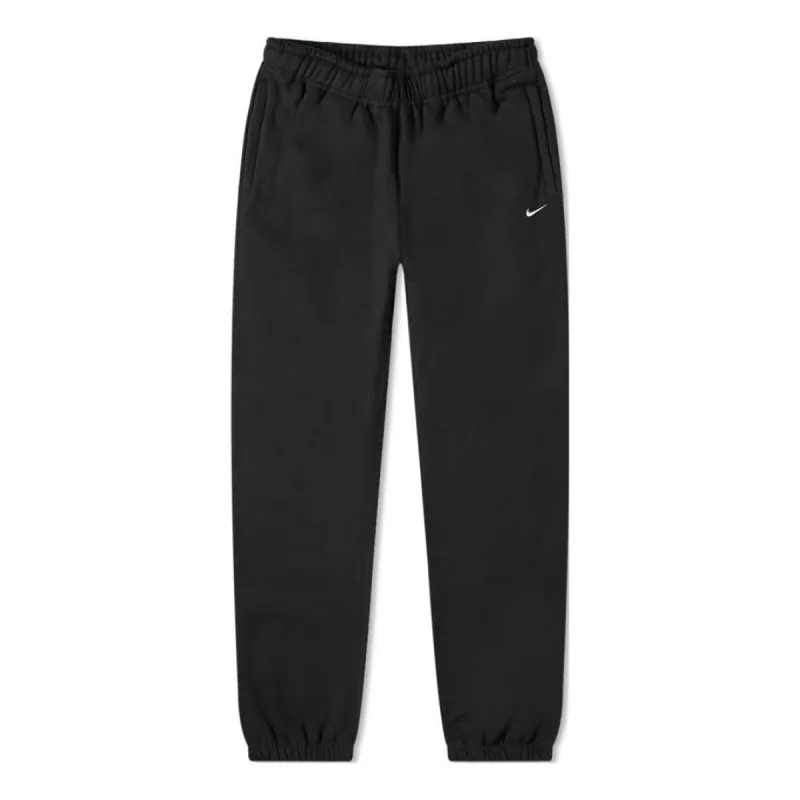 (WMNS) Nike Solo Swoosh Sweatpants 'Black' CW5565-010 sold by KicksCrew