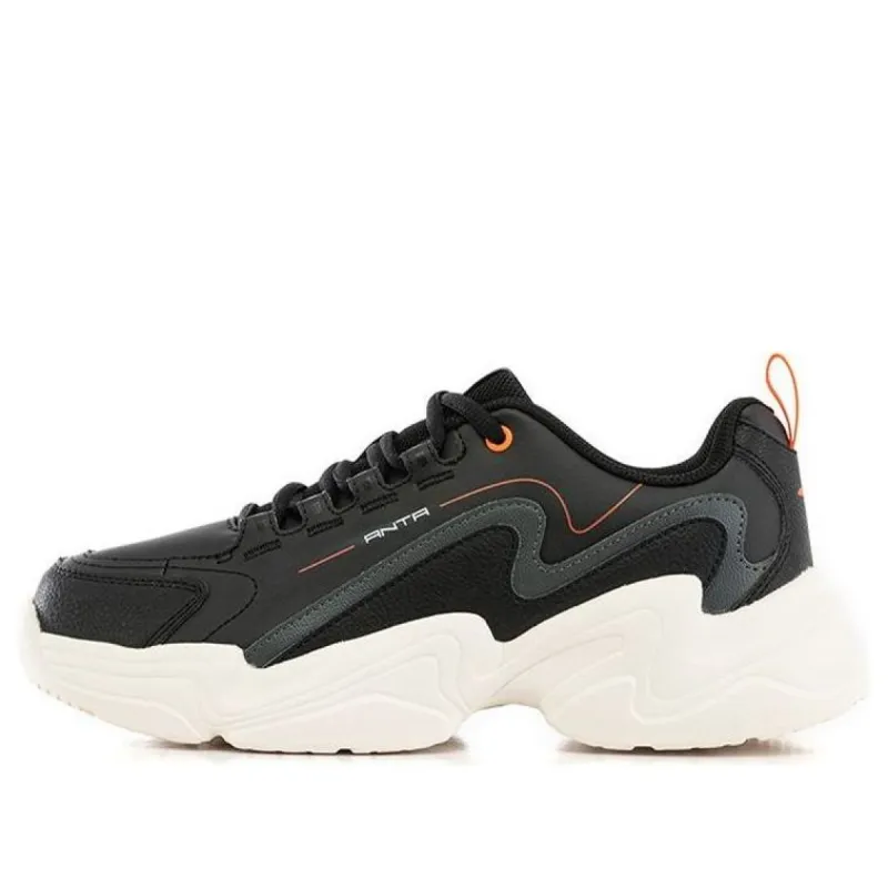 ANTA Life Series Sneakers 'Black Grey' 112048881-2 sold by KicksCrew