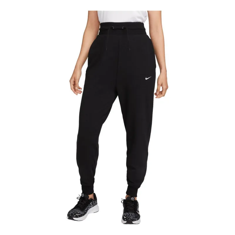 (WMNS) Nike High-Waisted 7/8 French Terry Joggers 'Black' FB5435-010 sold by KicksCrew