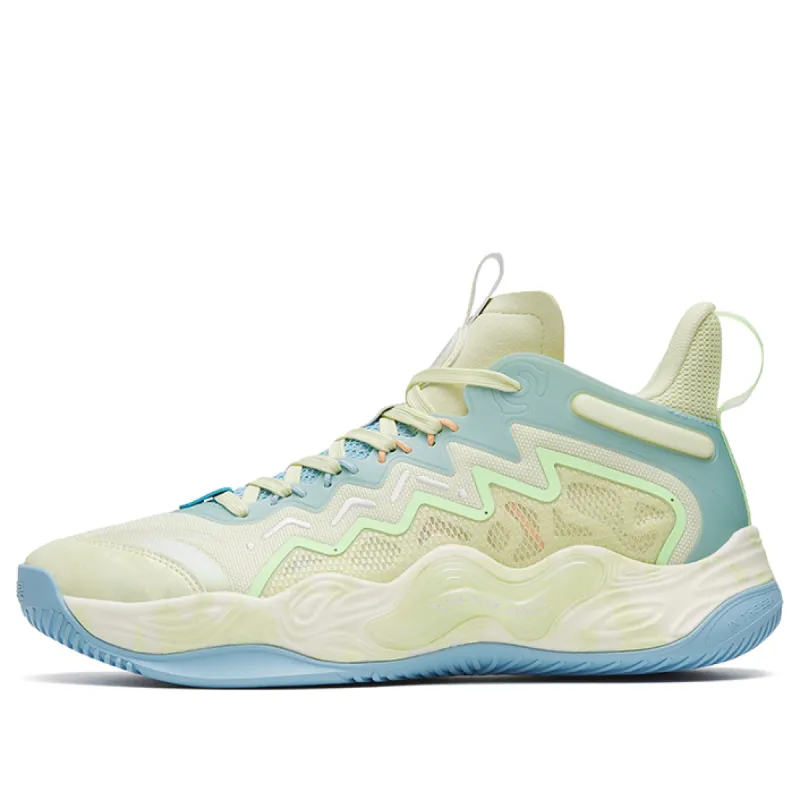 ANTA Magic Cement Outfield Basketball Shoes 'Green Blue' 912321610S-1 sold by KicksCrew