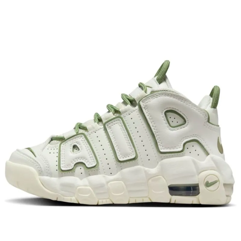 (PS) Nike Air More Uptempo 'Sail Green' FQ8209-100 sold by KicksCrew