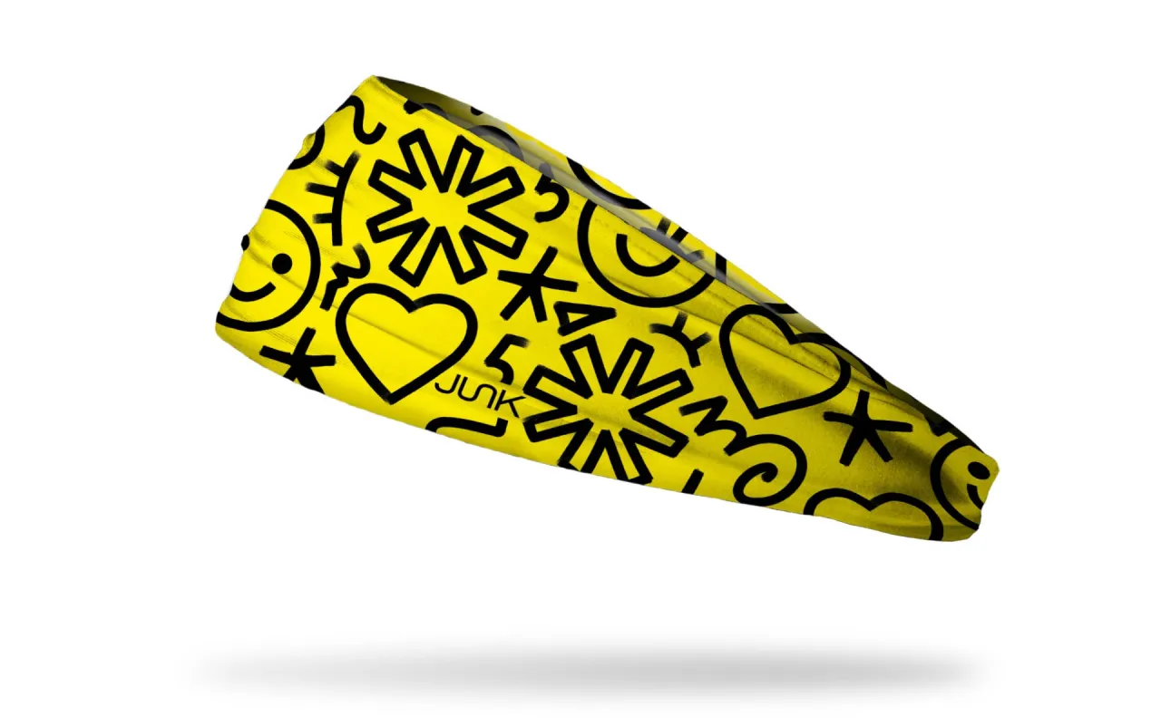 Art is for Everybody Big Bang Lite Headband sold by JUNK Brands