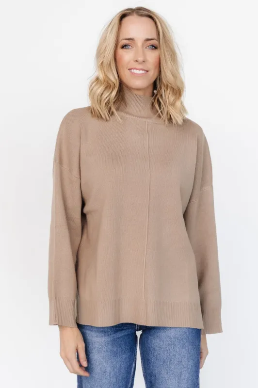 Hutch Sweater | Light Mocha sold by Baltic Born