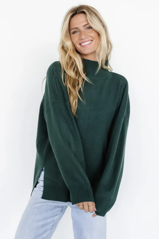Hutch Sweater | Dark Green sold by Baltic Born