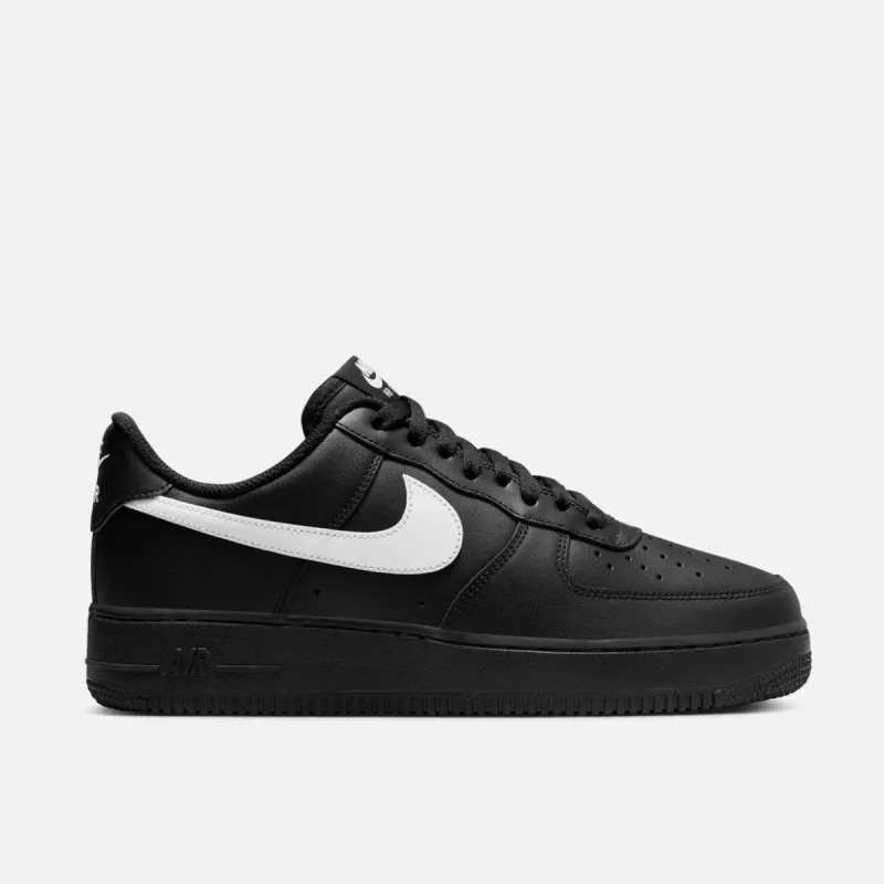 AIR FORCE 1 `07 - BLACK / WHITE sold by Lapstone & Hammer