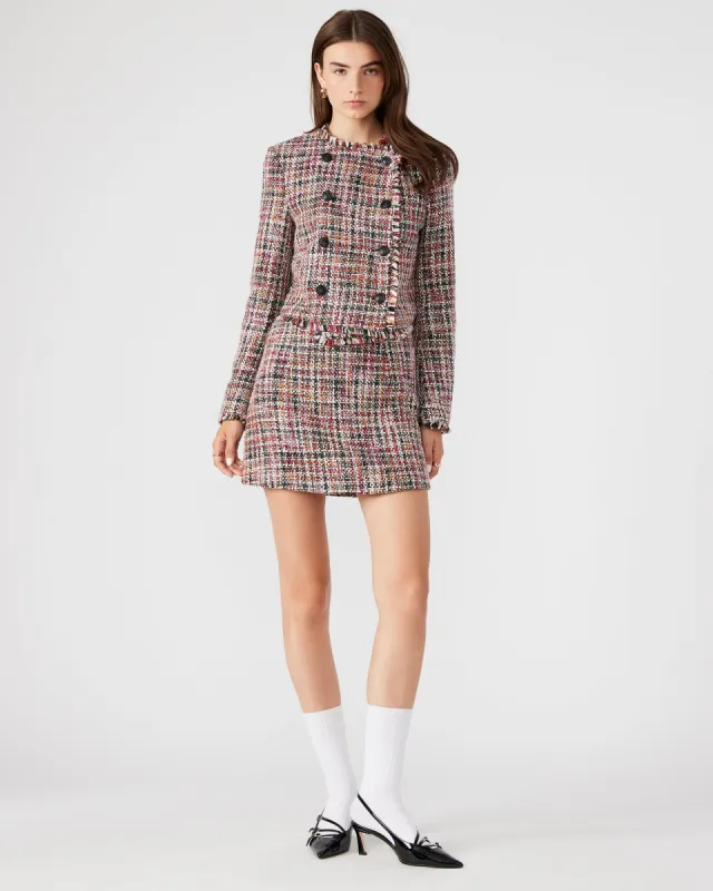 MATTEA SKIRT RED MULTI sold by Steve Madden