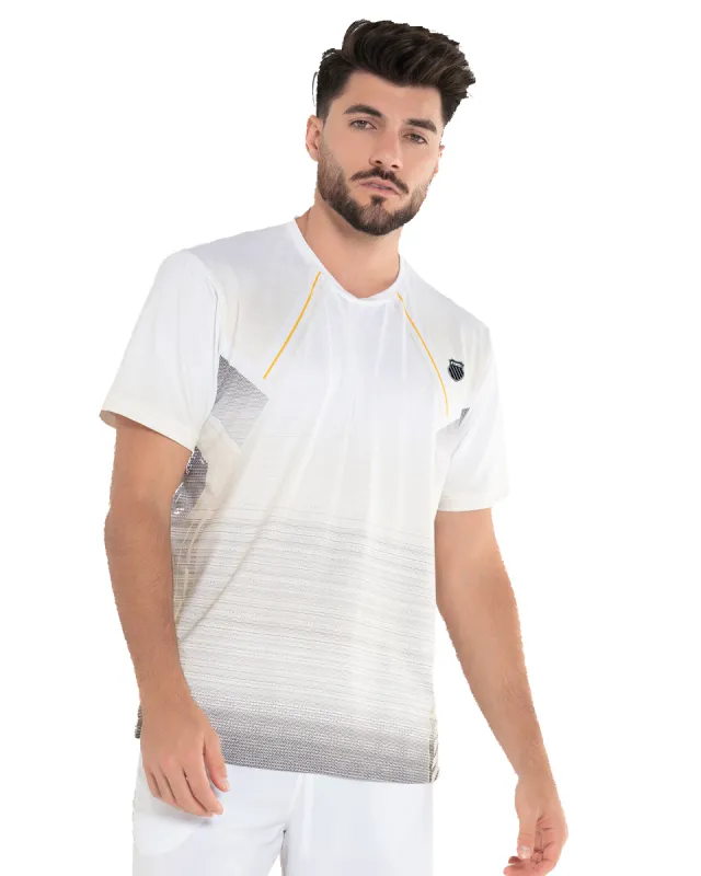 107723-100 | RADIANT S/S T-SHIRT | WHITE sold by K-Swiss