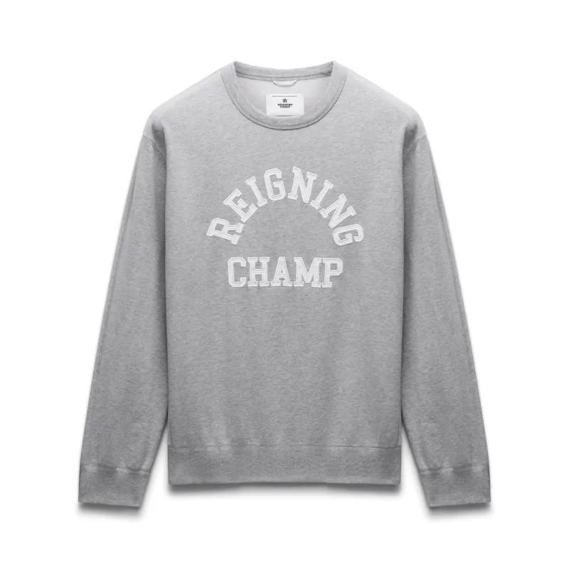 Midweight Terry Arch Logo Standard Crewneck sold by Reigning Champ