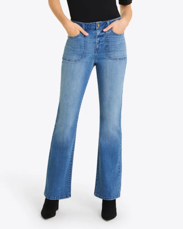 Patch Pocket Bootcut sold by Draper James