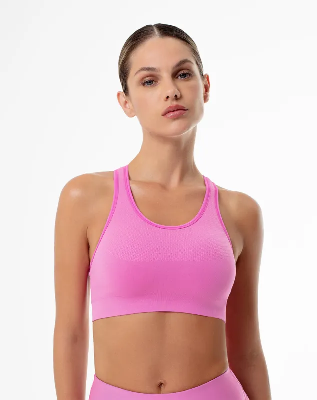Top tiras anchas soporte alto rosado sold by Gef