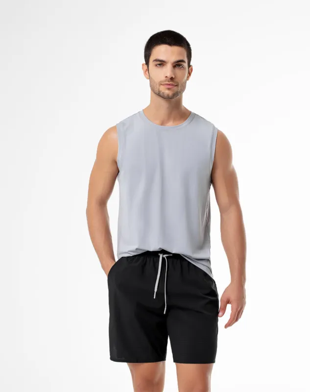 Pantaloneta deportiva secado rápido negra para hombre sold by Gef