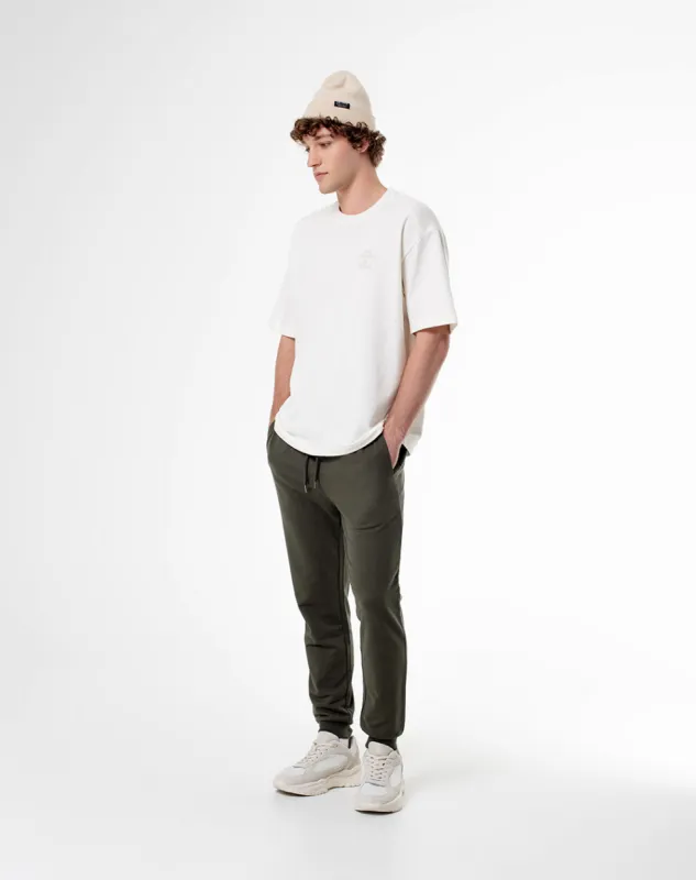 Jogger regular fit tiro medio verde sold by Gef