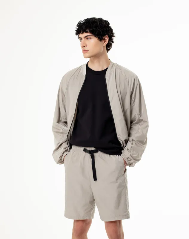 Bermuda loose fit gris sold by Gef