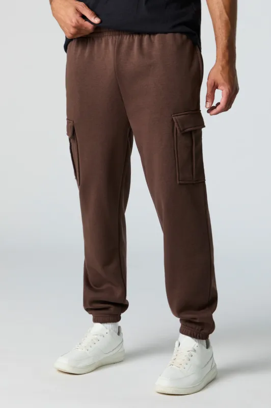 Fleece Cargo Jogger sold by Urban Planet