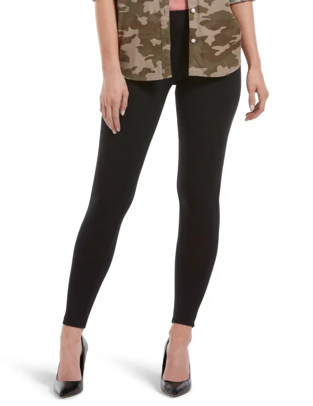 Wide Waistband Blackout Cotton Leggings sold by HUE
