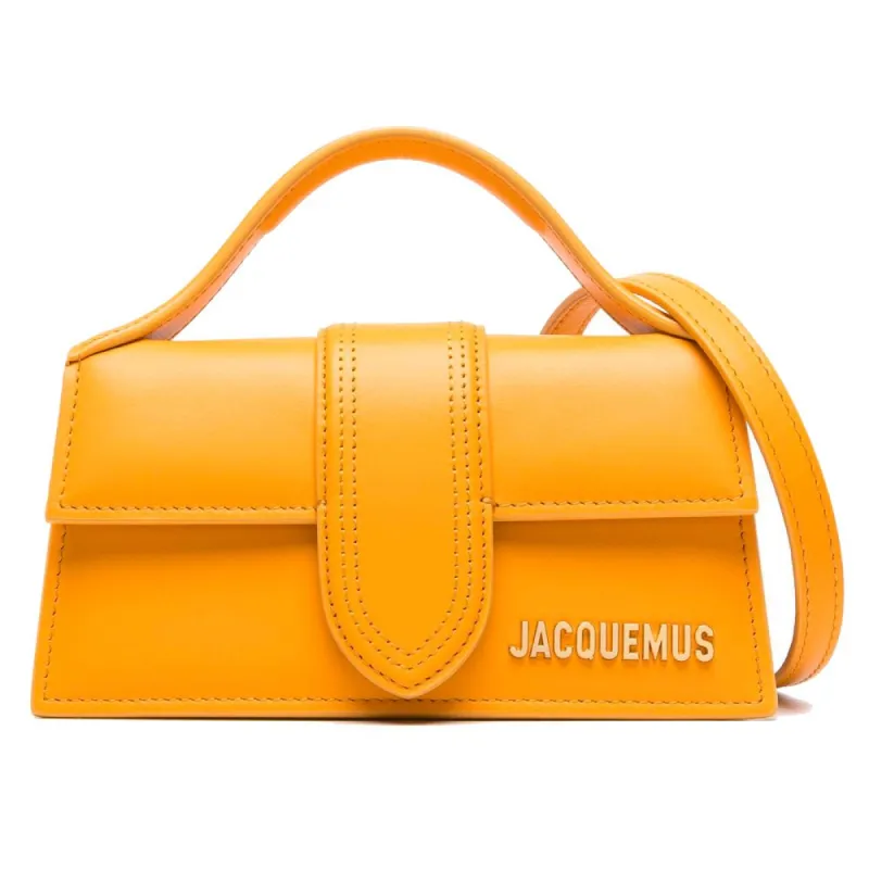 Yellow Leather Crossbody Bag sold by Louxly