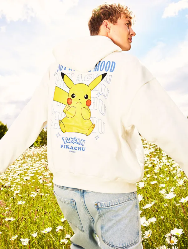 MARKET PIKACHU ARC HOODIE スウェット 【大人気】 MARKET PIKACHU ARC HOODIE | Black Men's Hooded Sweatshirt | YOOX