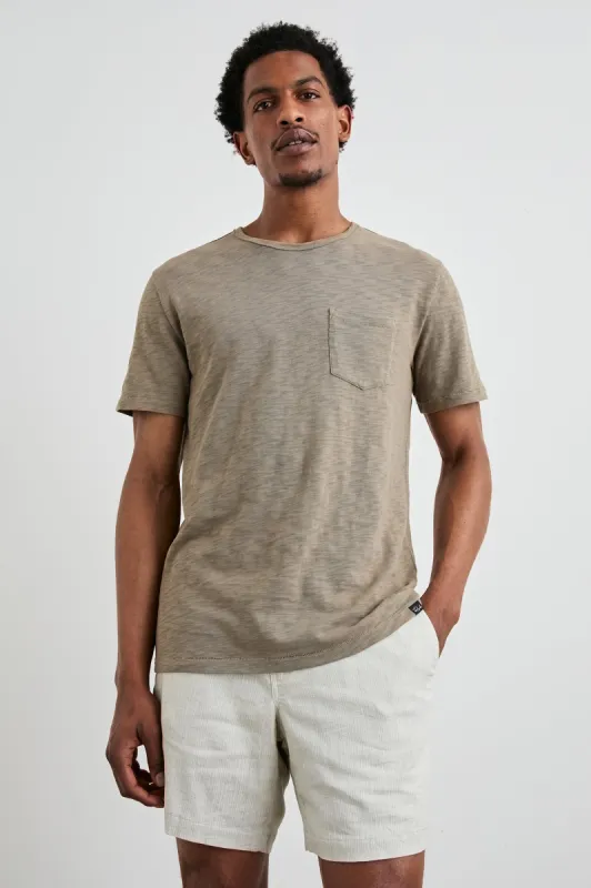 SKIPPER T-SHIRT - BARLEY sold by Rails