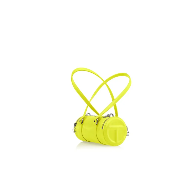 Small Telfar Duffle - Highlighter Yellow sold by Telfar
