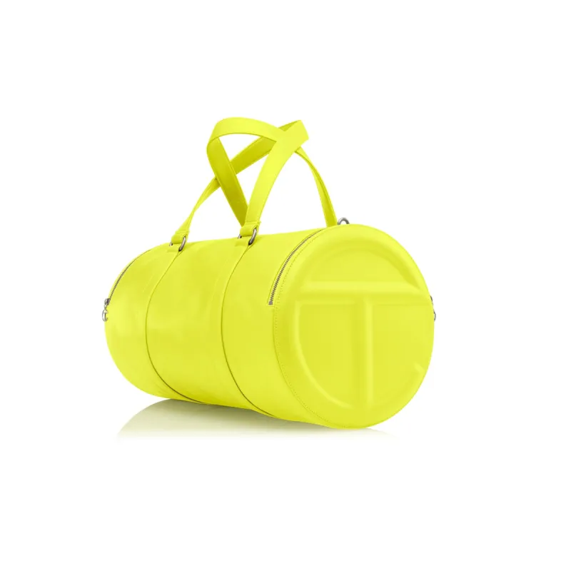 Large Telfar Duffle - Highlighter Yellow sold by Telfar