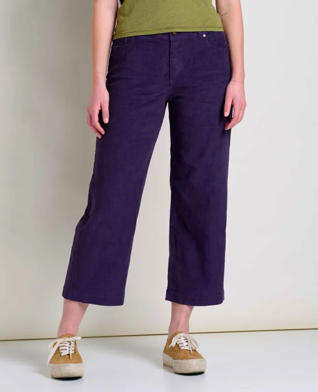 Women's Karuna Cord Wide Leg Pant sold by TOAD&CO