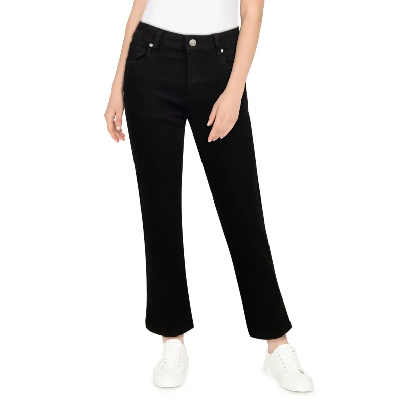 mySTYLE Women's Street Smart Straight Leg Denim Jeans sold by Giant Tiger