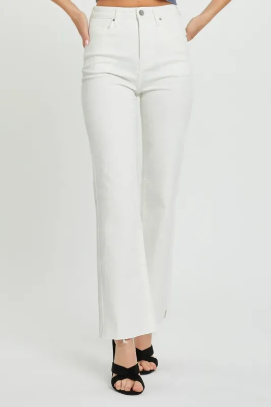 RISEN Full Size High Rise Tummy Control Straight Jeans sold by Charming Charlie