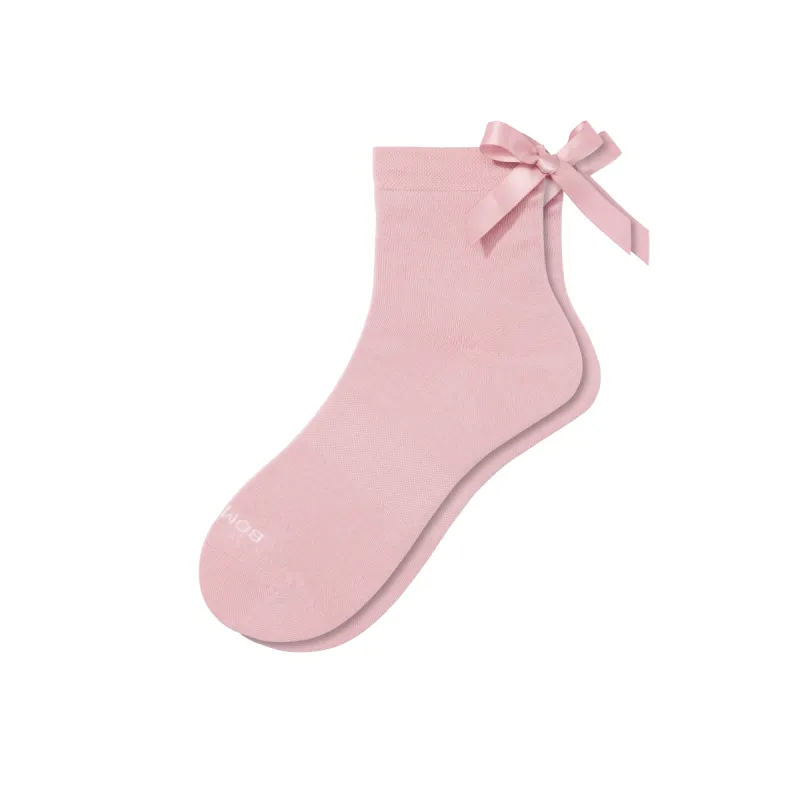 Women's Lightweight Bow Quarter Socks sold by Bombas