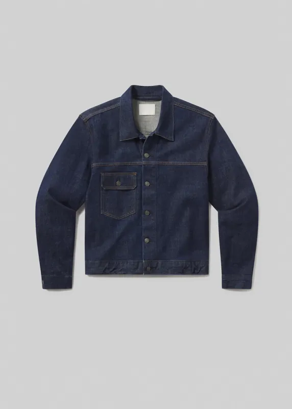 Box Denim Jacket in Crosshatch sold by Citizens Of Humanity