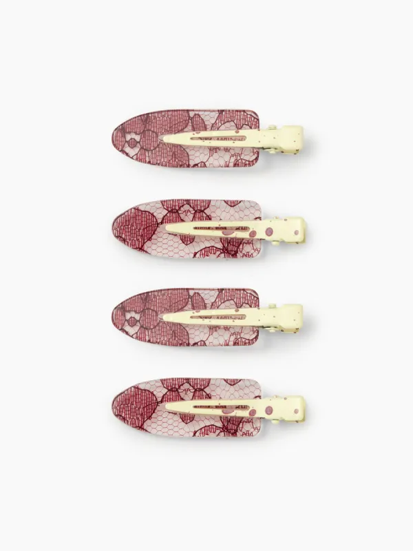 4PCS FLORAL HAIR CLIPS sold by Cider