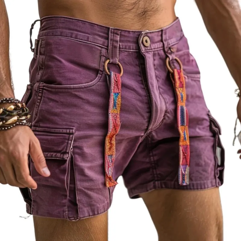 Men's Fashion Cotton Blend Slim Fit Holiday Shorts 21546223M sold by Manly